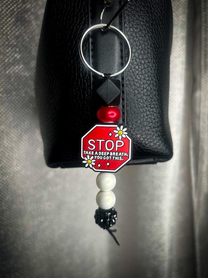 Stopgap Ramp Keychain Stop Sign Keychain - Etsy