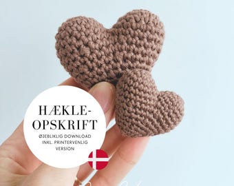 Jules Work - Hæklet rosemotiv (DANISH PATTERN PDF)