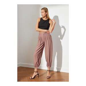 Graue Gewebte Hose stylische bequeme Gewebte Stoffhose | Etsy