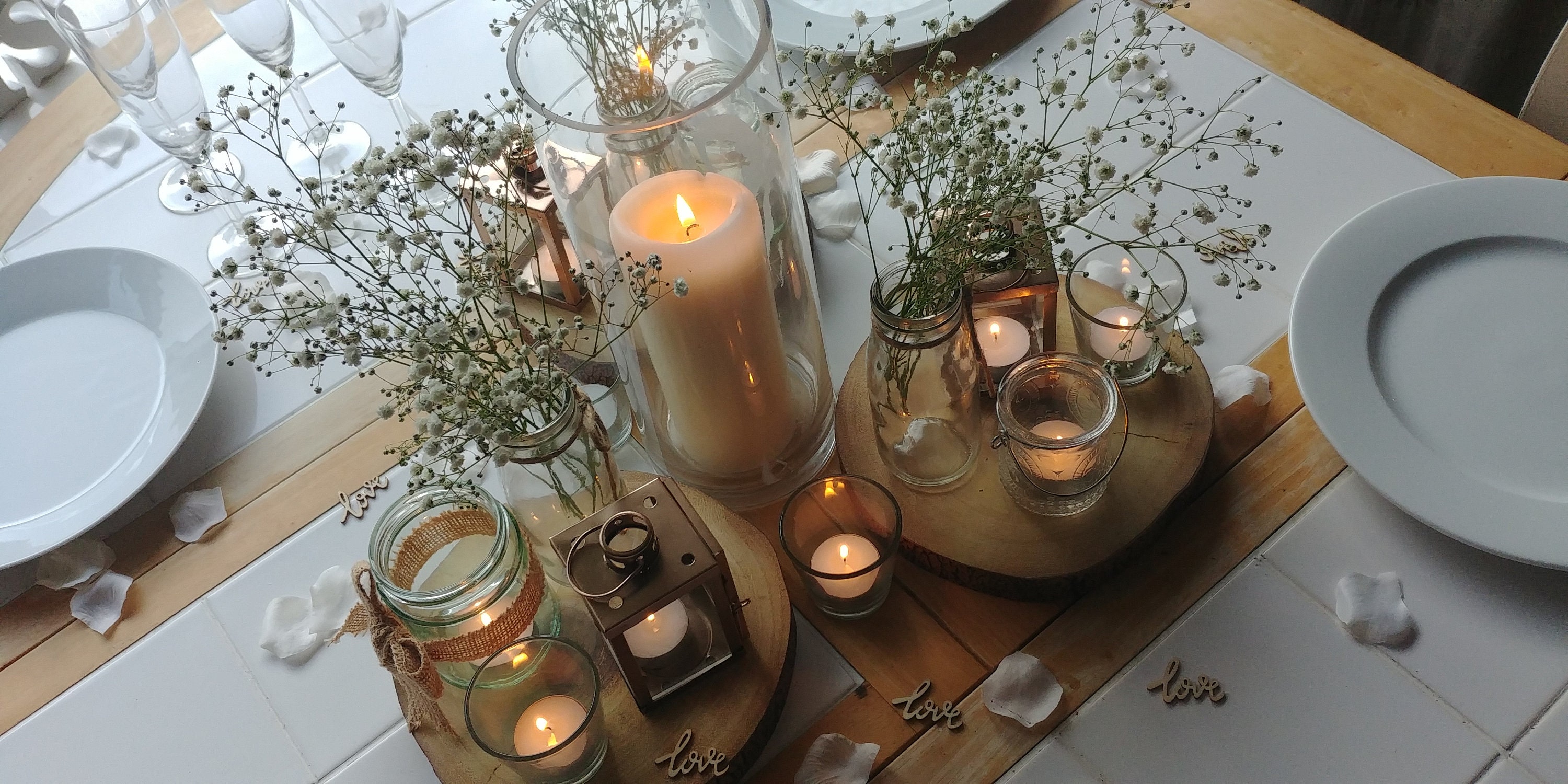 Wedding Table Centrepieces for Hire Cheshire Shropshire & Etsy