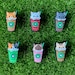 CATPUCCINO Shoe Charms - Cat Coffee Lover - Shoe Decor - Character Shoe Clips - Shoe Charm - PVC Charm - Shoe Decor - Charm - Bead