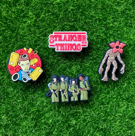 stranger things croc charms