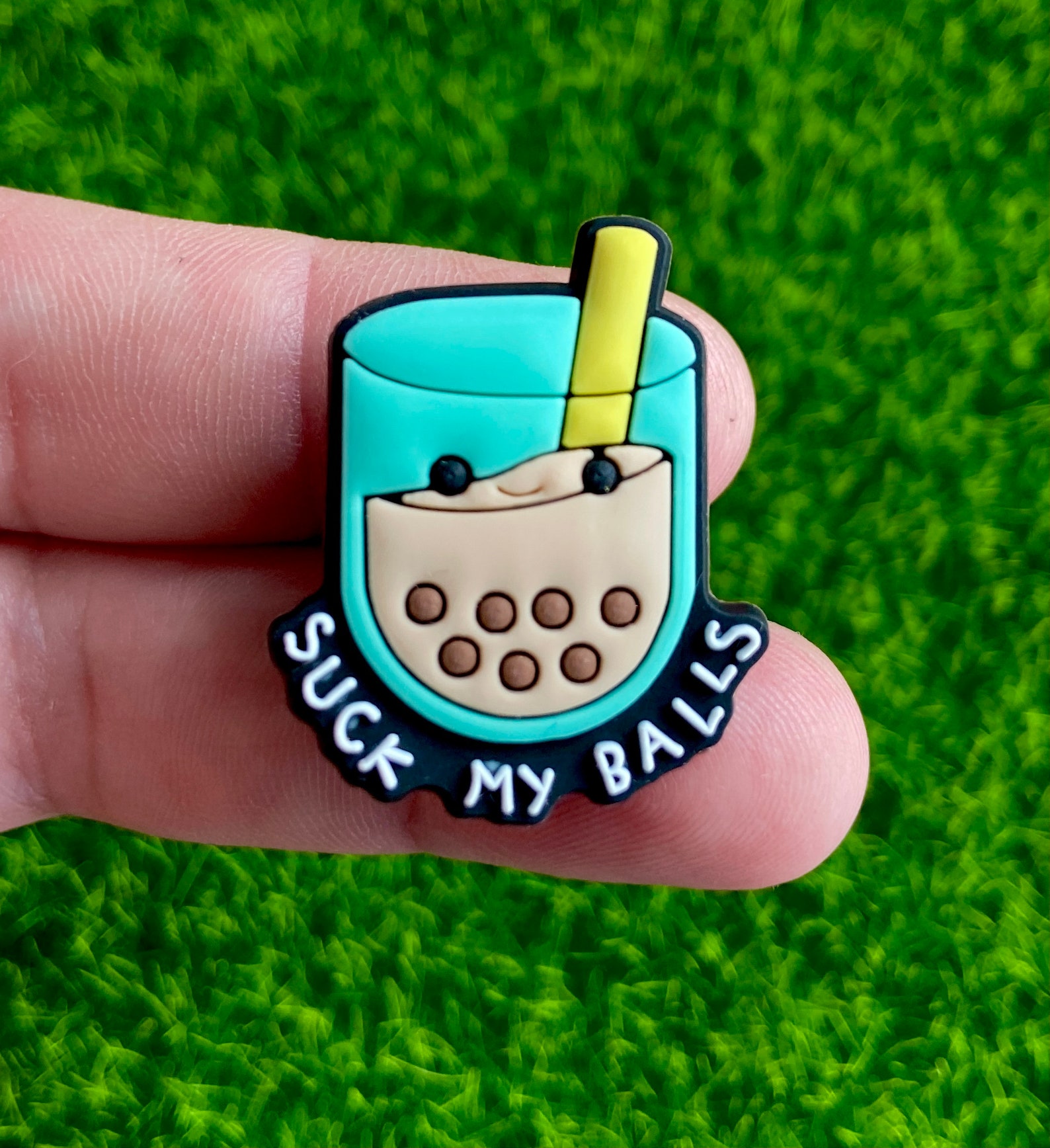 BOBA Croc Charm Boba Tea Croc Charm Funny Croc Charm Etsy