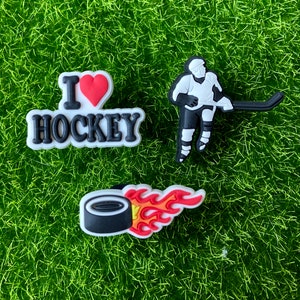 hockey croc charms