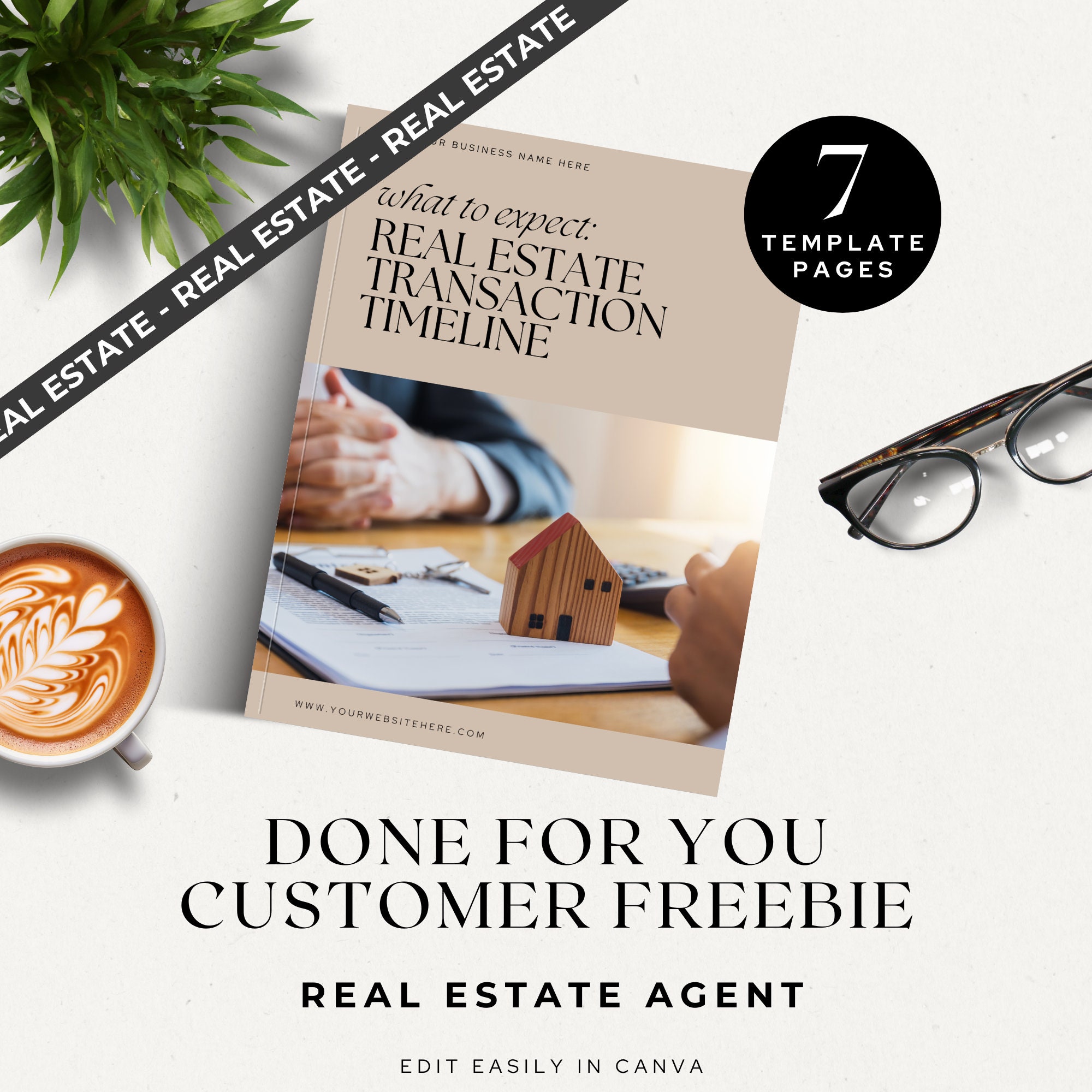 Real Estate Agent Freebie Template Done for You Lead Magnet Transaction ...