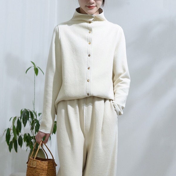 High Collar Jacket Etsy