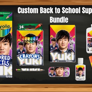 Custom Composition Notebooks for Kids | Personalized School Supplies | Back to School  Bundles