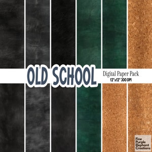 Papel digital de pizarra / Patrón texturizado de pizarra / Diario de basura grunge / Manualidad de fondo de sublimación para el regreso a clases del maestro