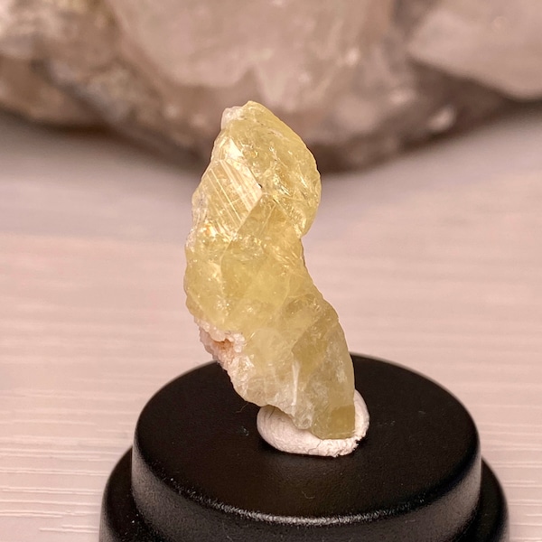 Brazilianite Crystal - Similar Qualities to Moldavite - Creative Power - Manifestation - Inner Cleansing - Strengthens Digestion -