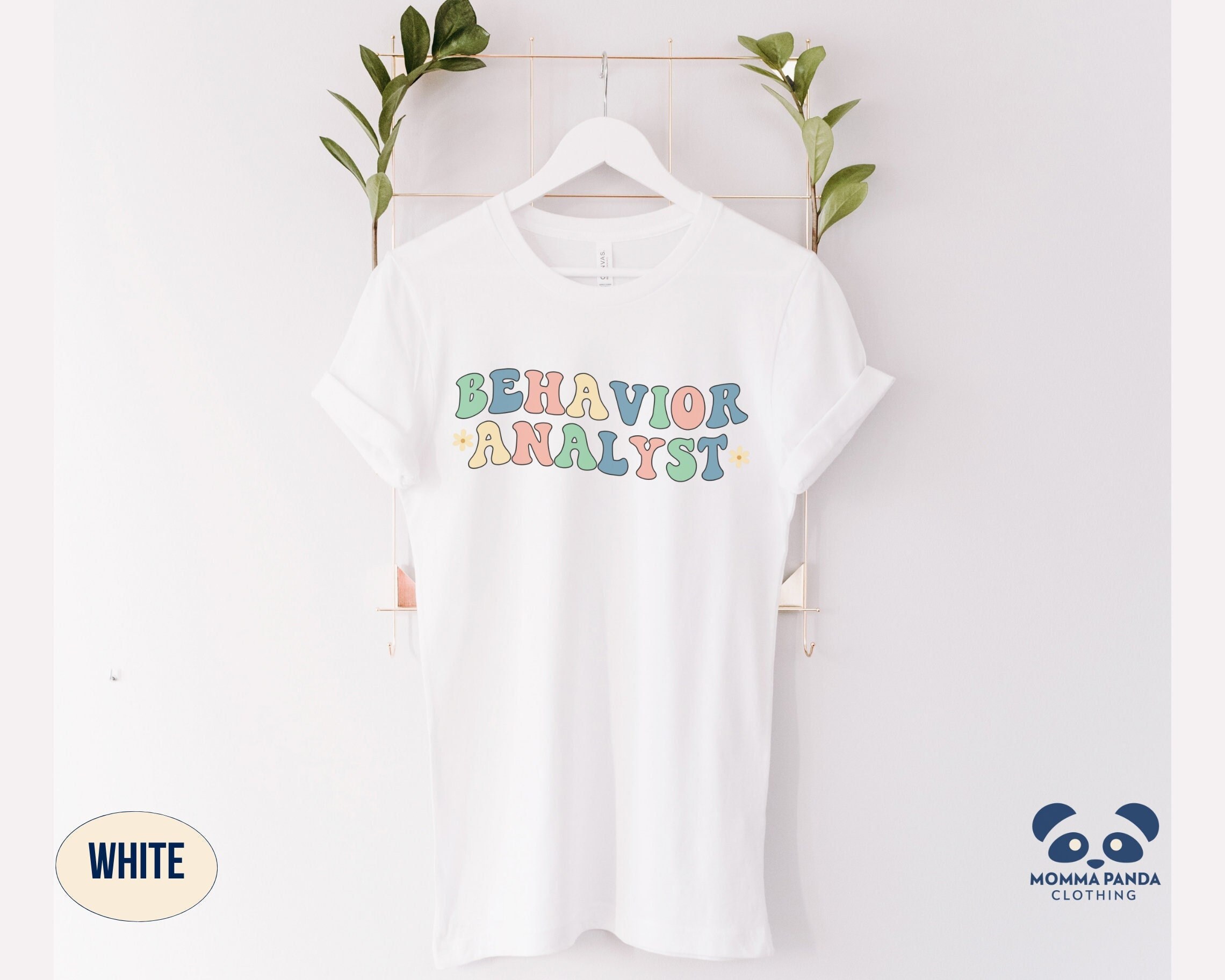 Retro Behavior Analyst Shirt, Behavior Analyst Gift, BCBA Gift, ABA ...