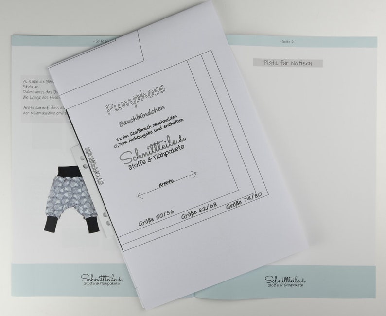 Sewing pattern pump pants size. 50-80 eBook sewing baby pants Children's clothing handmade Sewing instructions for children's trousers Digital Download image 7