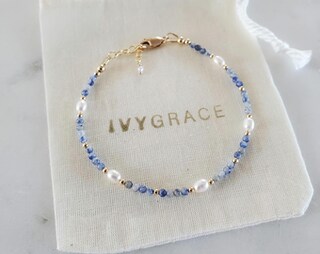 Bracciale In Perle D'acqua Dolce E Onice Verde | 22 Cm | Chiusura Argento 925 | Fatto A Mano India