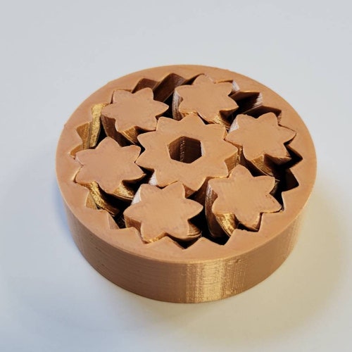 Gear Fidget Toy Gear Bearing Fidget Etsy