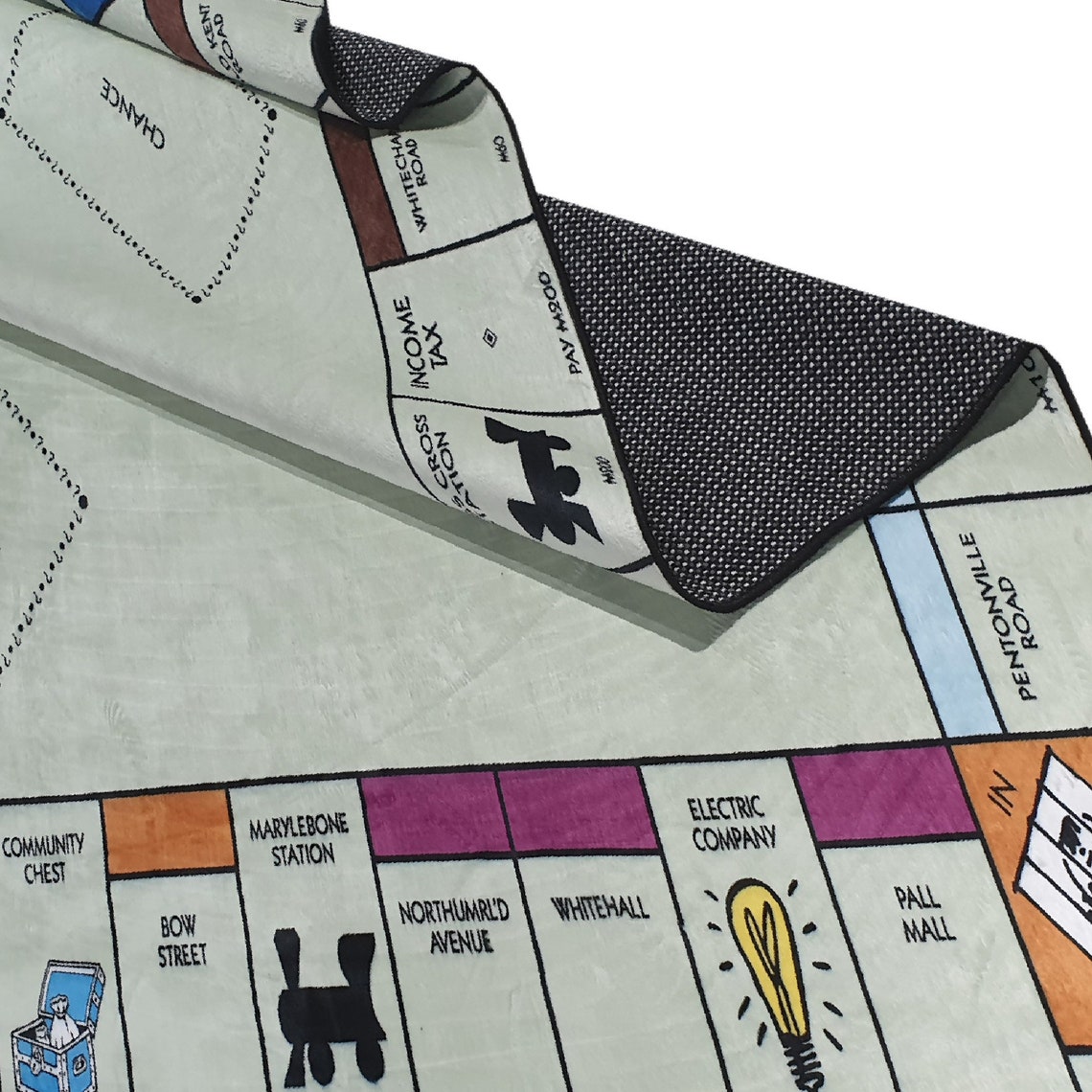 Board Game Rug Monopoly Rug Kids Rug Boy Room Rug Girl Etsy