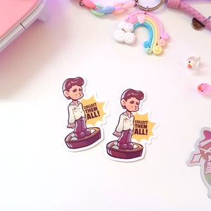 Collect Them All! Figley Wiggley Stanlurine from The Stanley Parable Ultra Deluxe Matte Vinyl Sticker