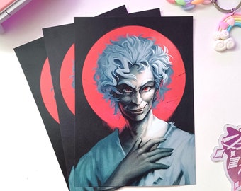 Astarion Ancunín from Baldur's Gate 3 Matte Cardstock Art Print