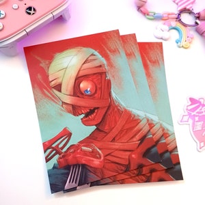 Captain Curly from Mouthwashing 5x7 Matte Cardstock Print