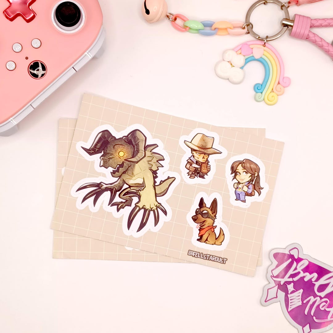 Fall0ut Inspired 4x6 Matte Sticker Sheet - Etsy