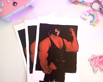 Bane & Osito Matte Cardstock Wall Art Print