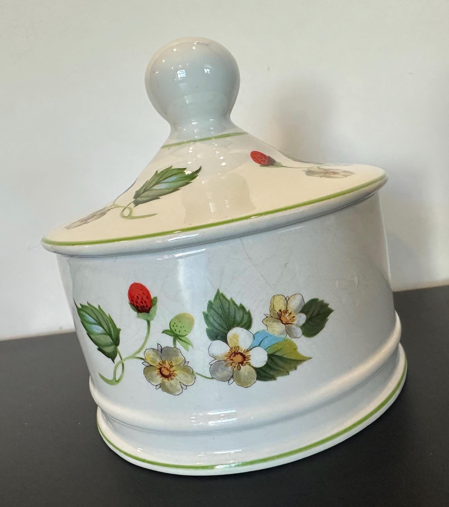 JAMES KENT ジェームスケント　OLD FOLEY　ケーキスタンド　苺 James Kent Old Foley Strawberry - Etsy