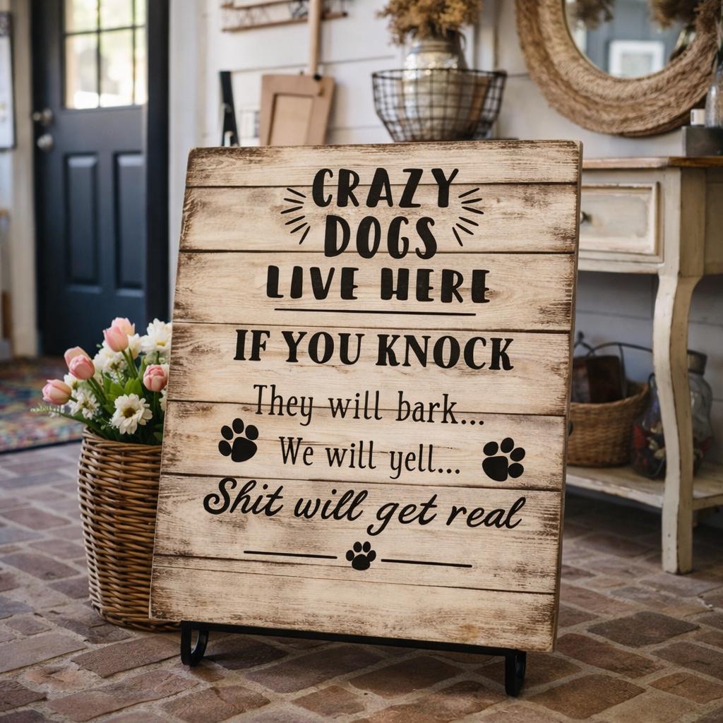 Crazy Dogs Live Here SVG/PNG Digital Download - Etsy