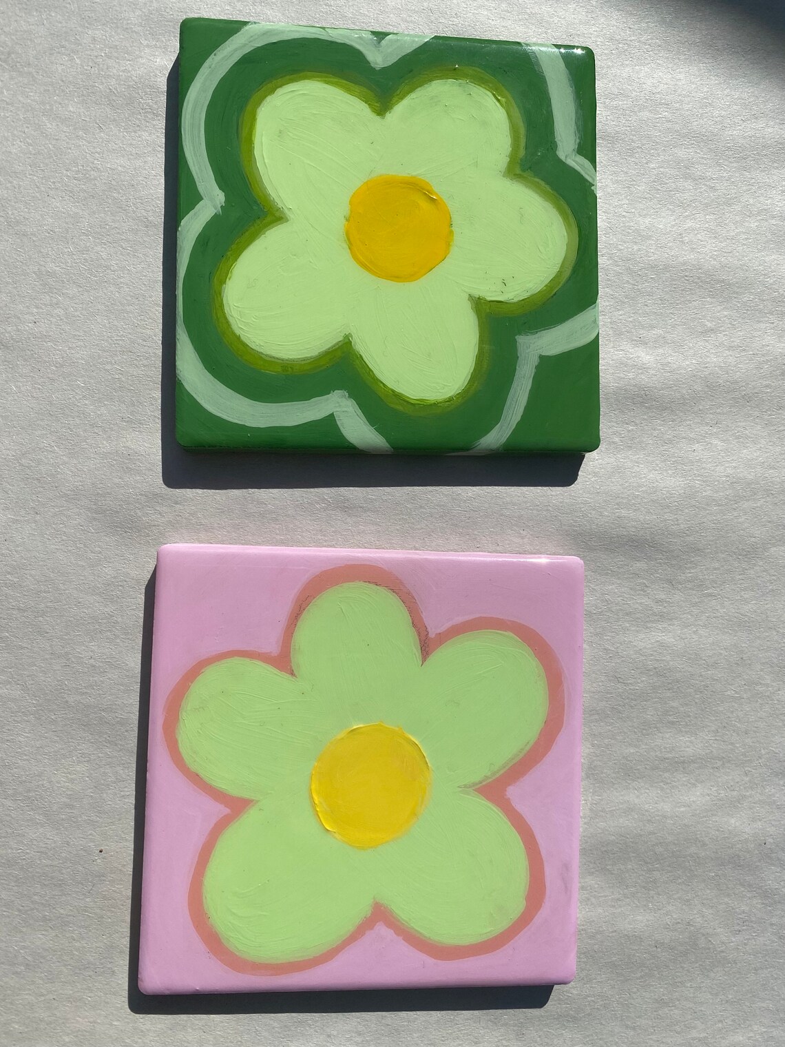 Customizable Hand Painted Coaster Etsy