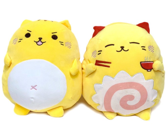 Picnyan Cat Plush: Doyan Nihon Auto Mochipuni Picnyan Cat | Etsy