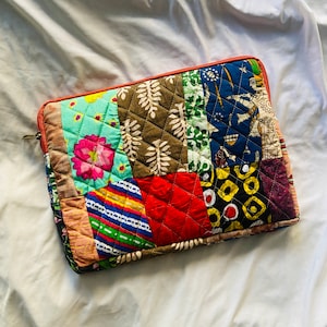 Eco-Friendly Laptop Sleeve-Functional, Stylish, Size Customisable- 13 Inches- Assortment of colors