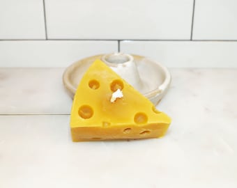 Cheese Beeswax Candle | 100% Local Beeswax