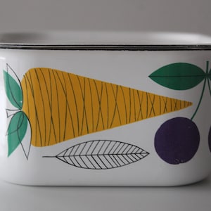 Arabia Finland Finel VEGETA canister - Design by Kaj Franck & Esteri Tomula model 5312