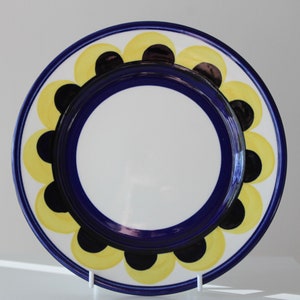 Arabia Finland PAJU (Willow) plate hand painted - Design by Ulla Procope and Anja Jaatinen-Winquist