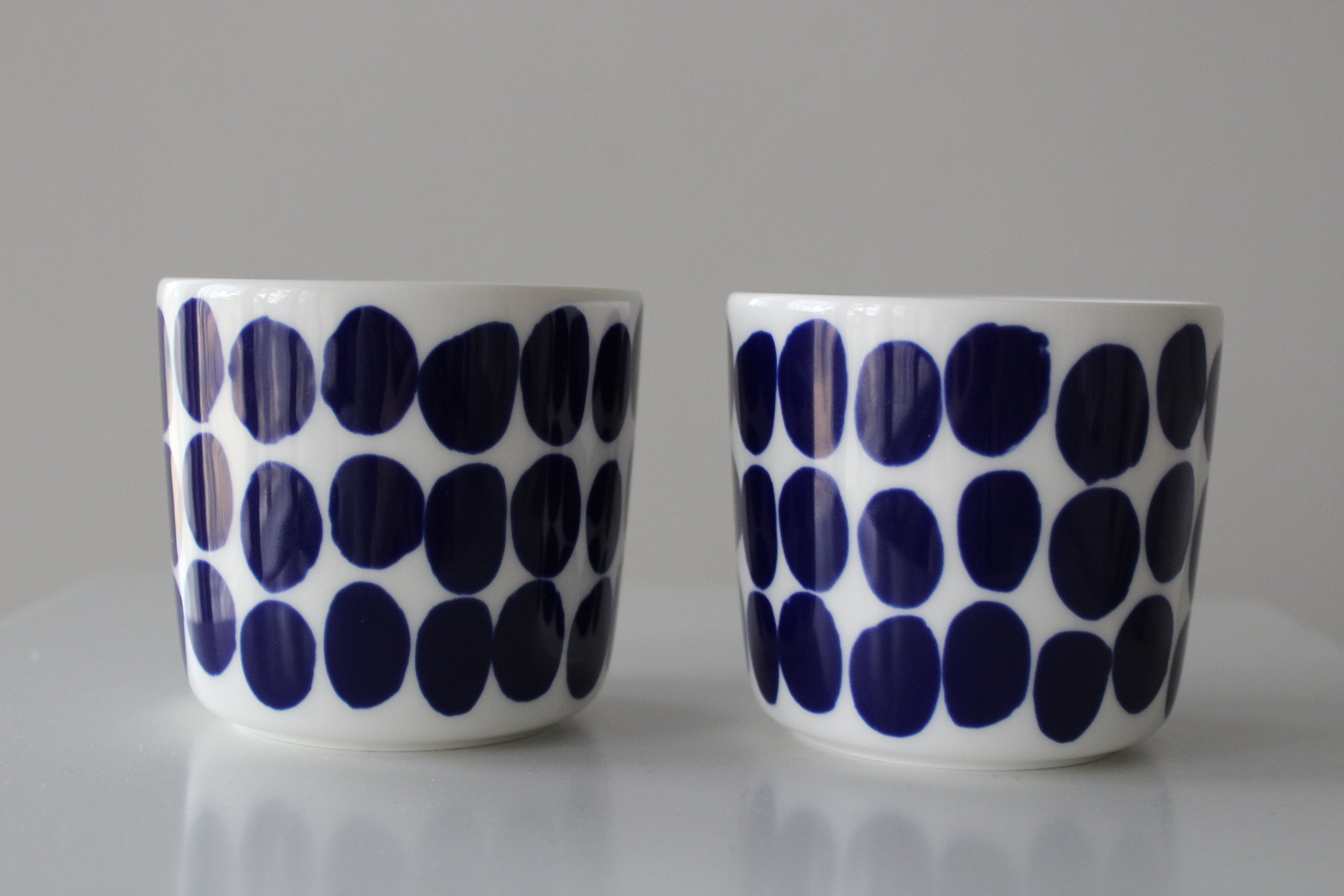 Set of 2 Marimekko Oiva Finnair KOPPELO Coffee Cup Without Handle 
