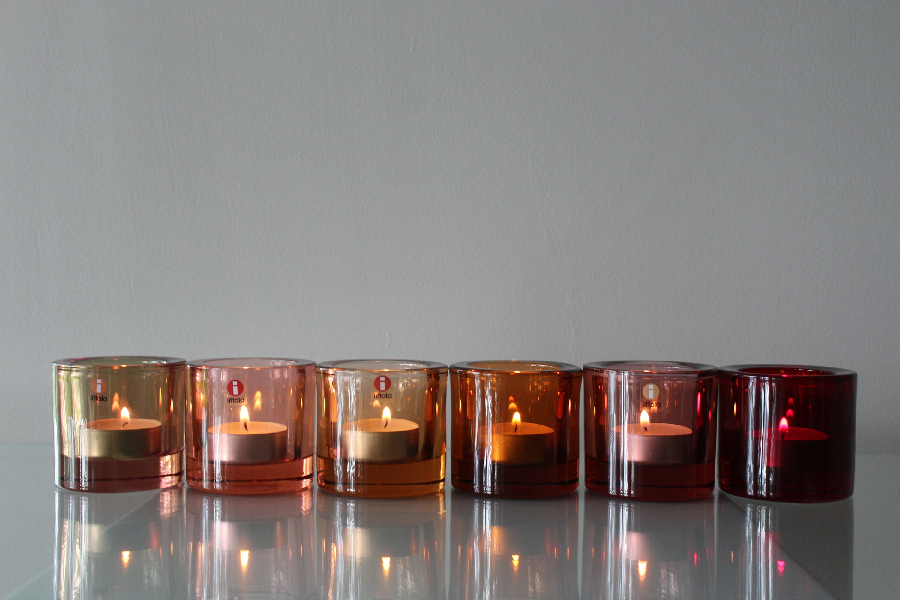 Iittala Kivi Photophore 60 Mm Gris