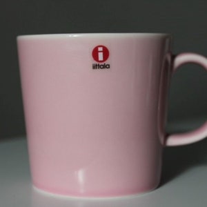 Iittala Finland TEEMA mug Ruusu Rose - Design by Kaj Franck