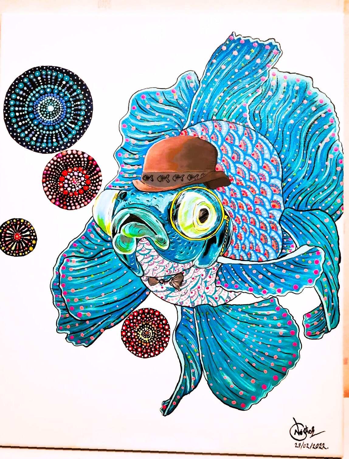 Peinture Déco Poisson de Nestor Lluvias