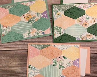 Hand-Penned Card Kit (Set of 3) – DIY A2 Cardstock