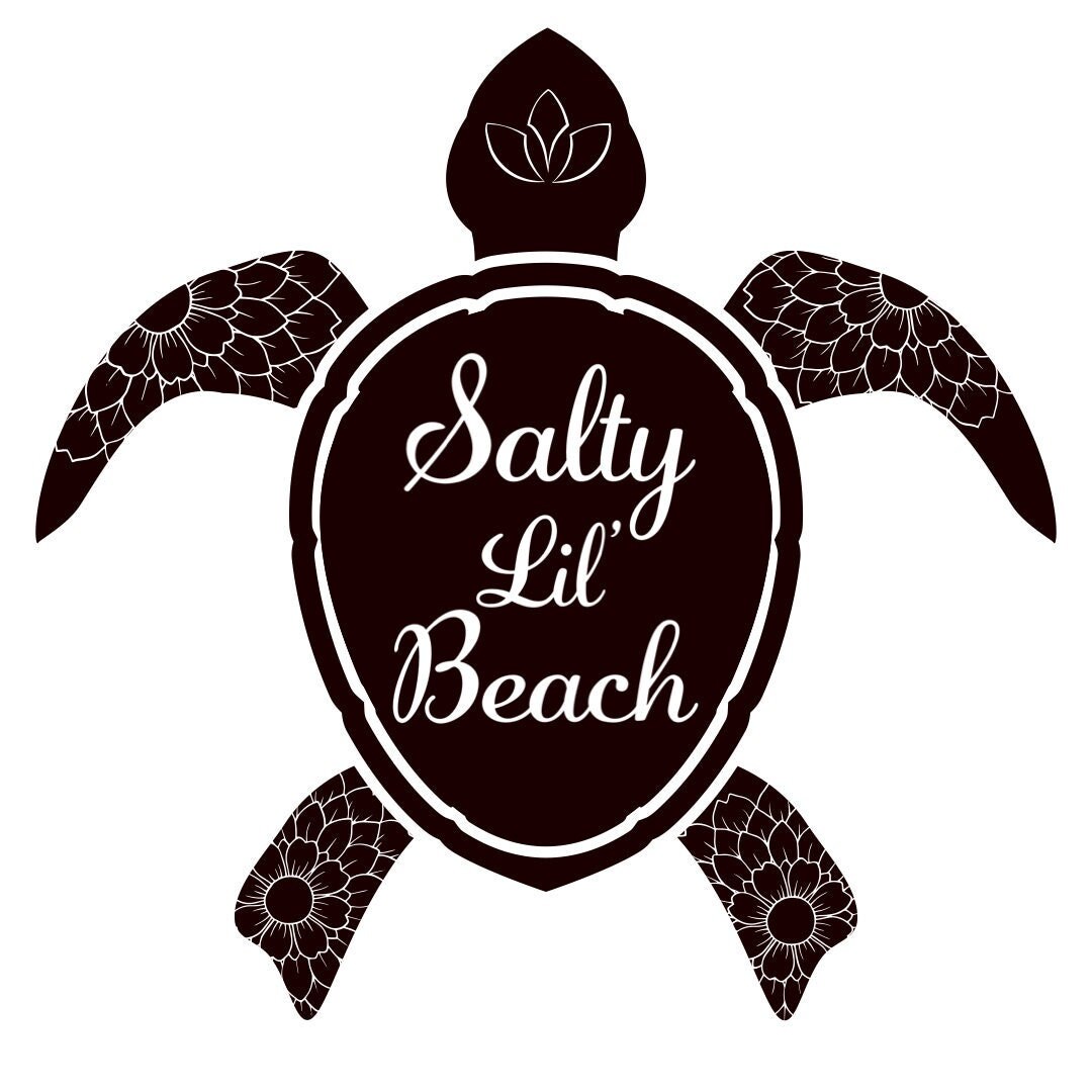 Salty Lil Beach Sea Turtle Clipart Image Free Svg File Svg Heart | The