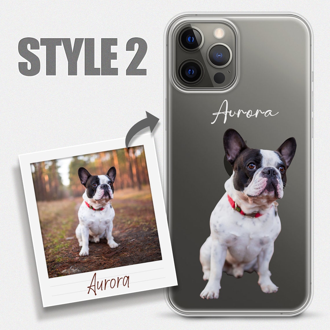 Pet Personalized Phone Case Custom Dog Phonecase Customized Etsy