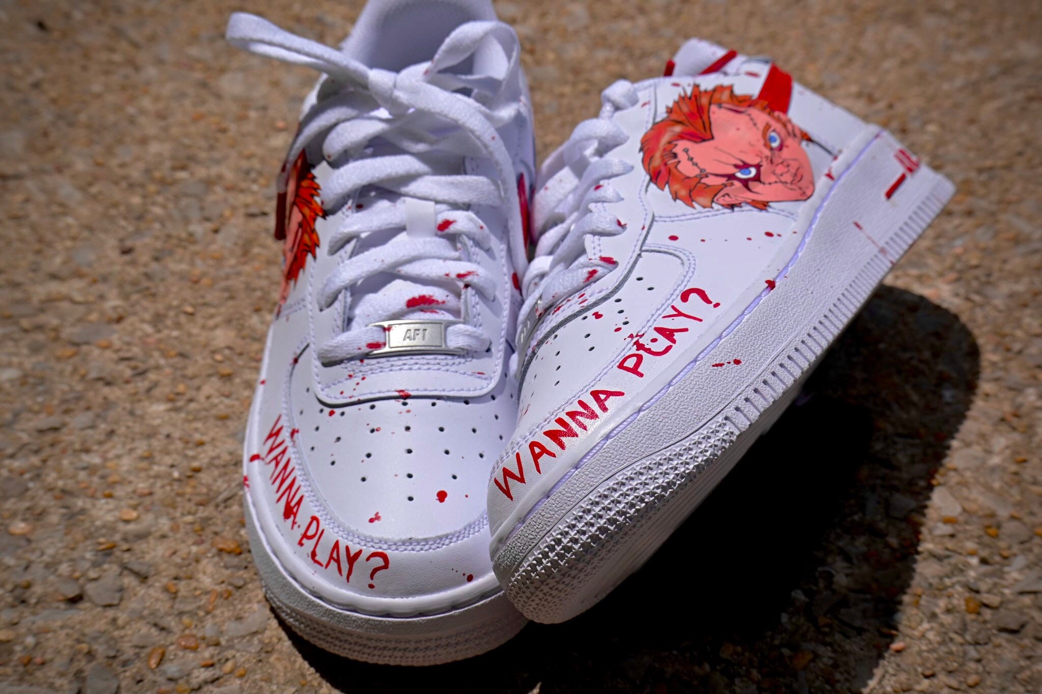 custom air force 1 chucky