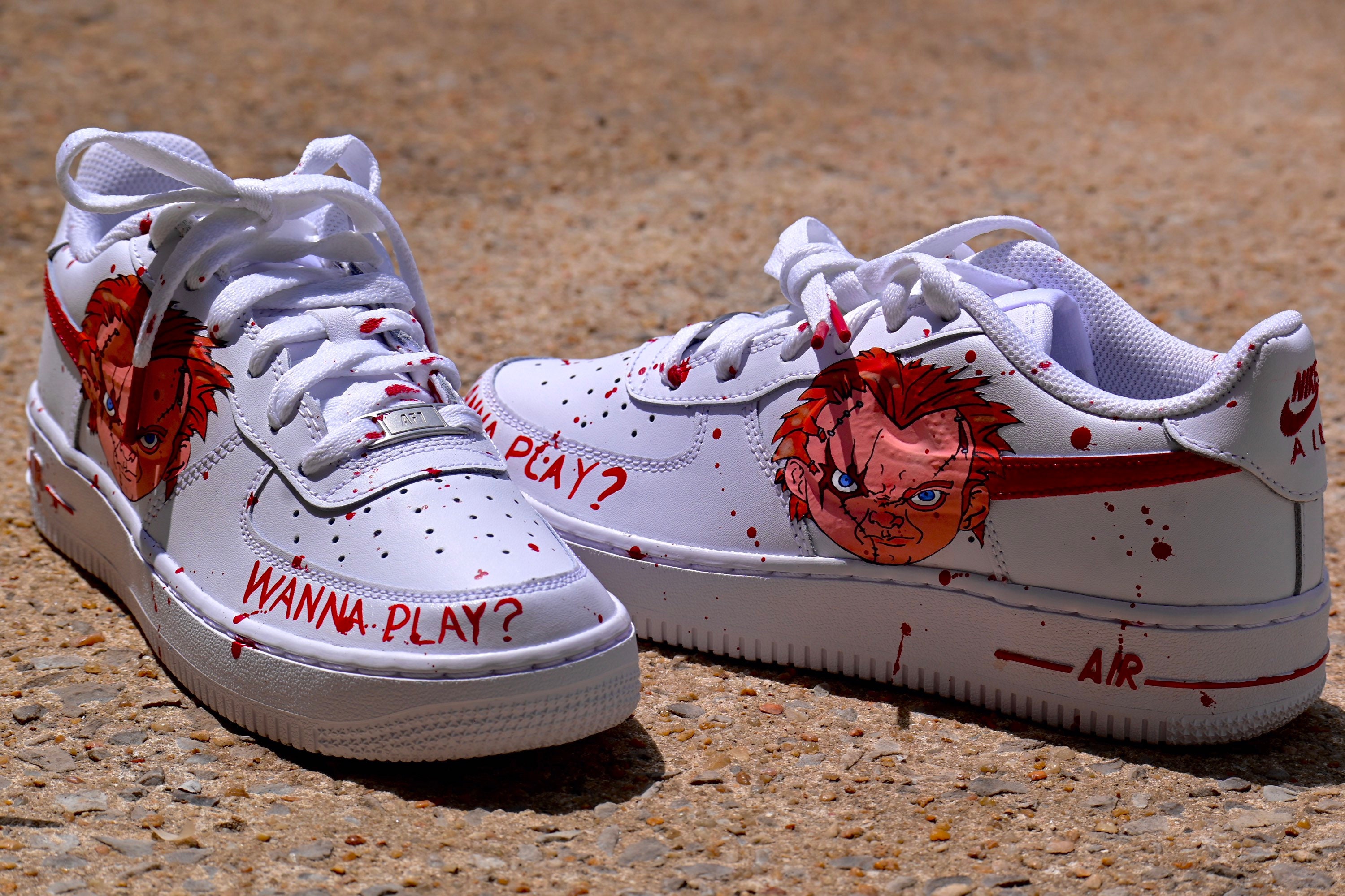 custom air force 1 chucky