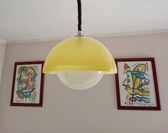 IKEA ミッドセンチュリー モダン ホワイト シーリングランプ