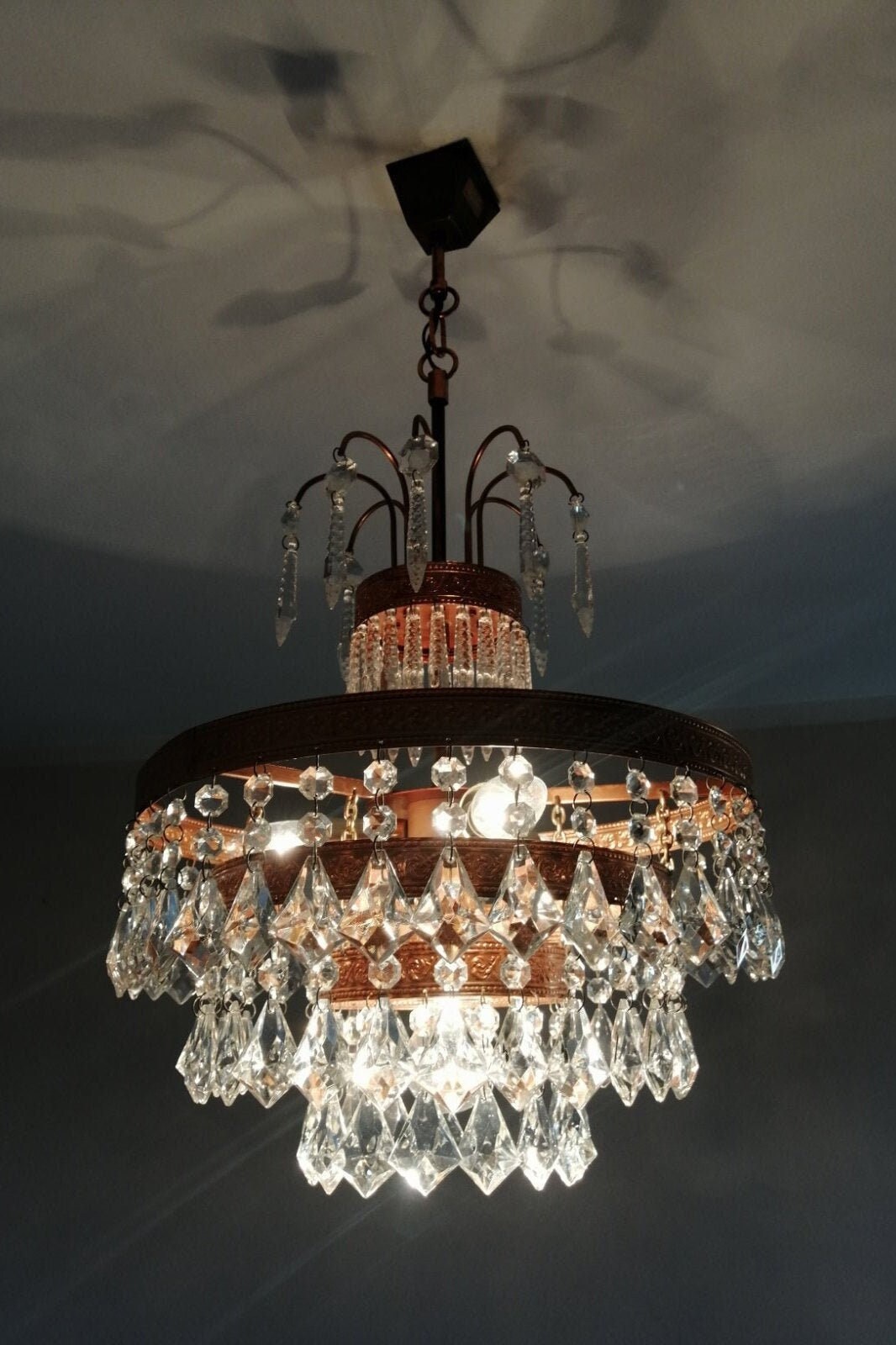 lustre En Cristal Vintage/lustre