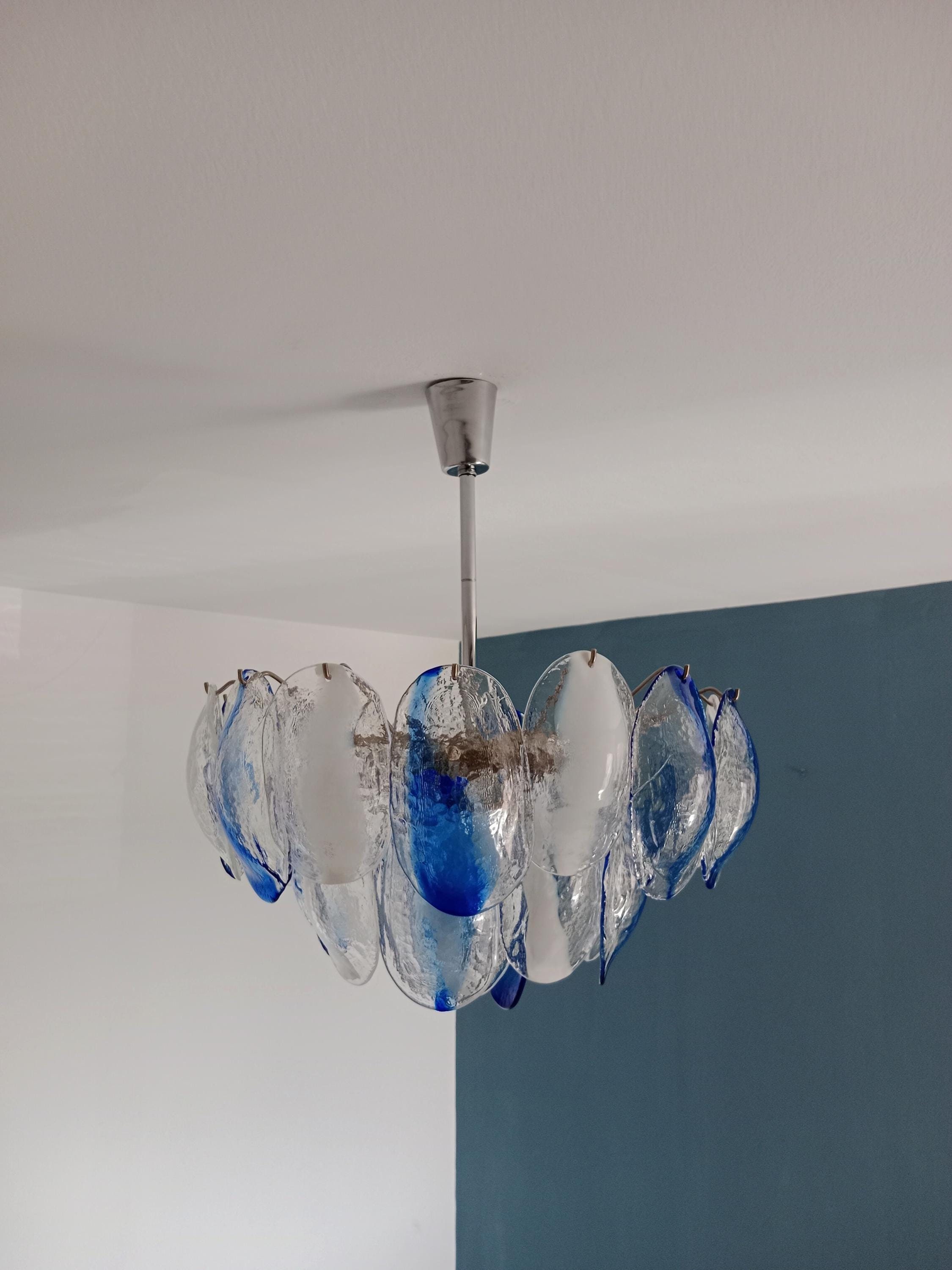 ムラノガラス シャンデリアミッドセンチュリーモダン