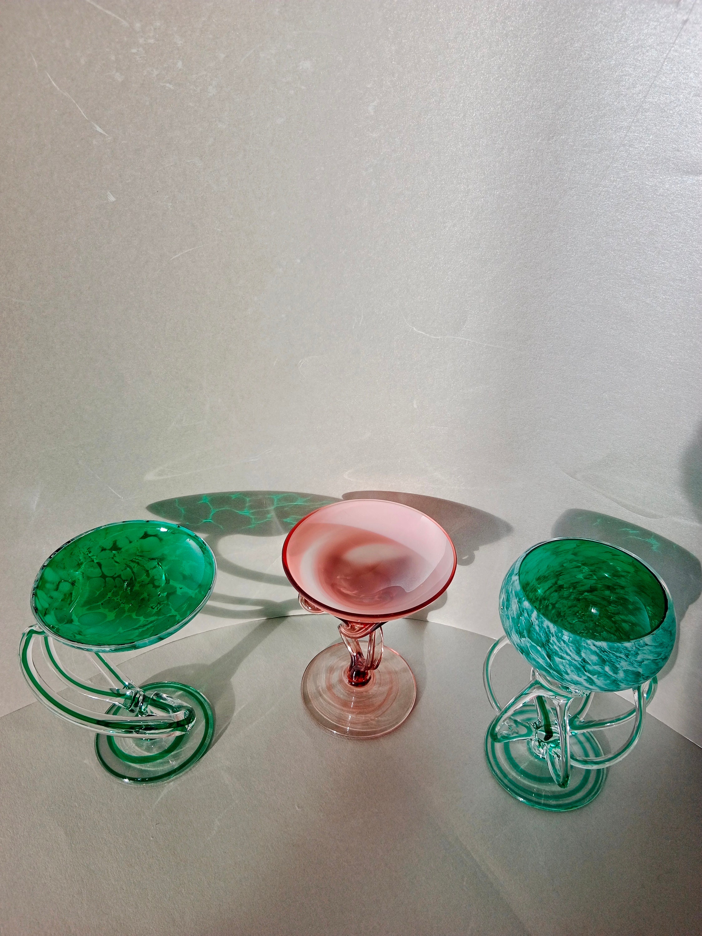 Vintage Jozefina Krosno Blown Glass Bowl / Deco Glass / Polish Etsy