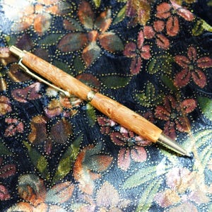 Handmade Spalted Alder Wood Pencil: Bespoke Mechanical Pencil, 0.7mm