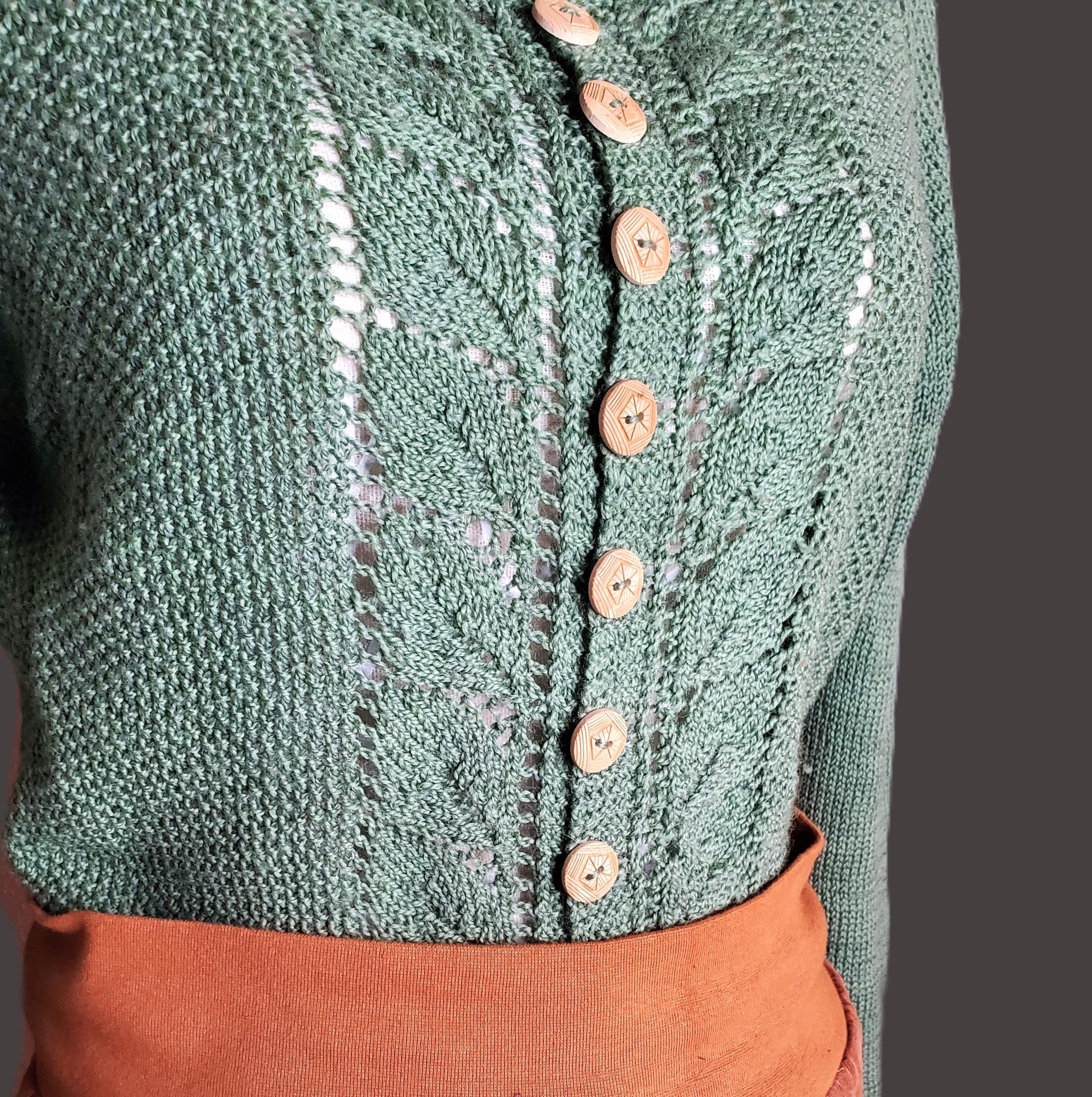 Stricken Gestrickte Trachtenjacke Damen Trachtenjacke Grob