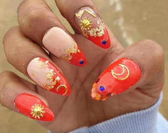 Nude Dip Nails - Etsy