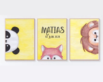 Tableau Bebe Etsy