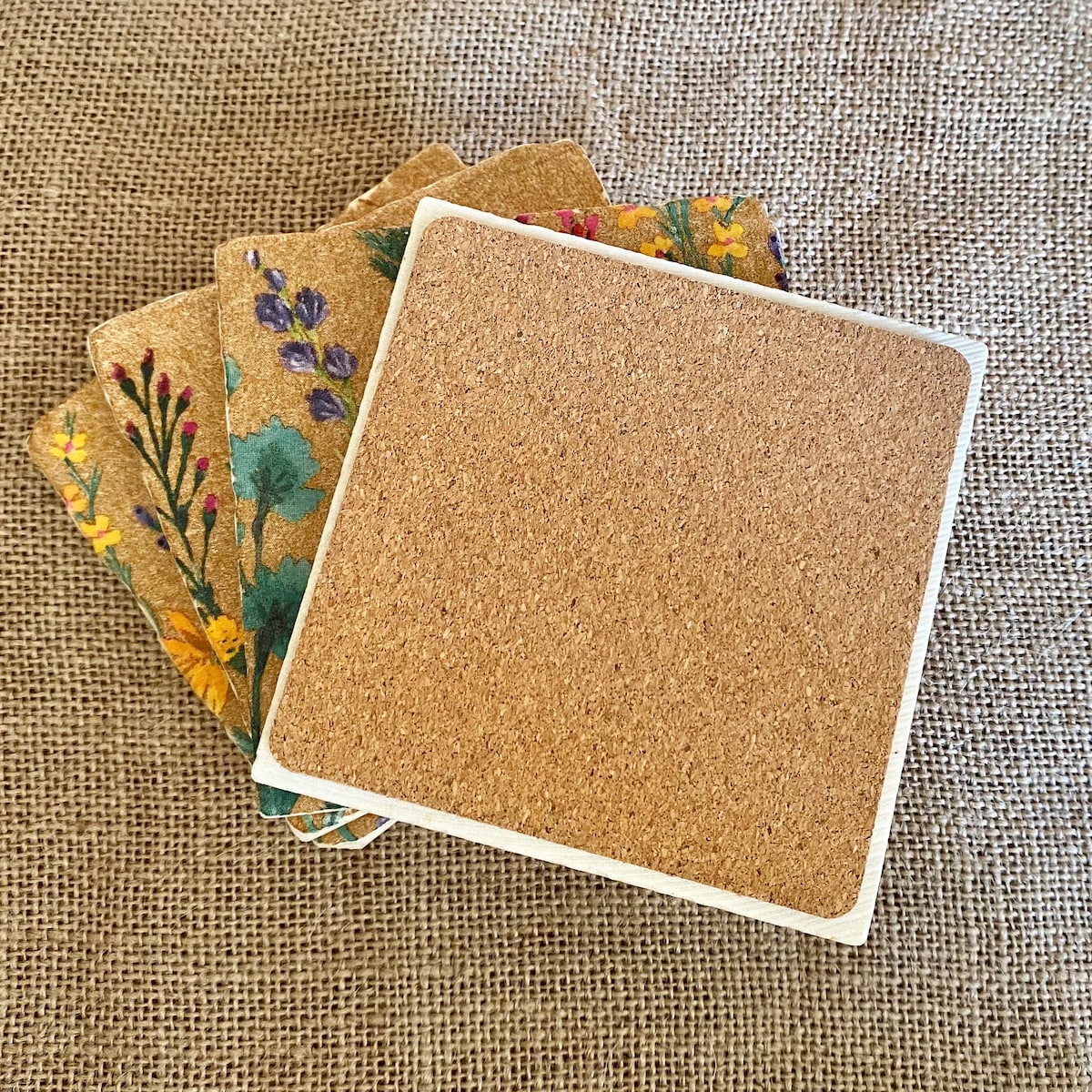 Wildflower Meadow Stone Coasters (set of 4) - Etsy