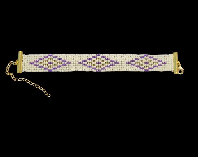 Featured listing image: Attu Basket-Inspired Bracelet: Medium